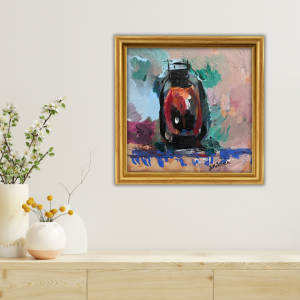 Serbest Stil - 25x25 Kare Akrilik Tablo 