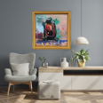Serbest Stil - 25x25 Kare Akrilik Tablo 
