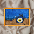 Deniz Nazarı - 25x35 Yatay Akrilik Tablo 