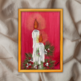 Mum Işığı - 30x40 Dikey Akrilik Tablo 