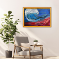 Sörf - 40x60 Yatay Akrilik Tablo 