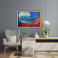 Sörf - 40x60 Yatay Akrilik Tablo 