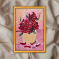 Gül Cenneti - 40x60 Dikey Akrilik Tablo 