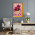 Gül Cenneti - 40x60 Dikey Akrilik Tablo 
