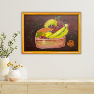 Meyve Sepeti 2 - 40x60 Yatay Akrilik Tablo 