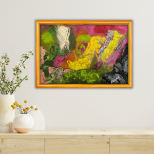 Serbest Stil 6 - 40x60 Yatay Akrilik Tablo 