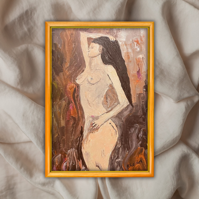 Nü 2 - 40x60 Dikey Akrilik Tablo 
