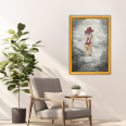 Deniz ve Kadın - 40x60 Dikey Akrilik Tablo 