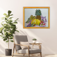 Meyve Sepeti - 50x45 Yatay Akrilik Tablo 